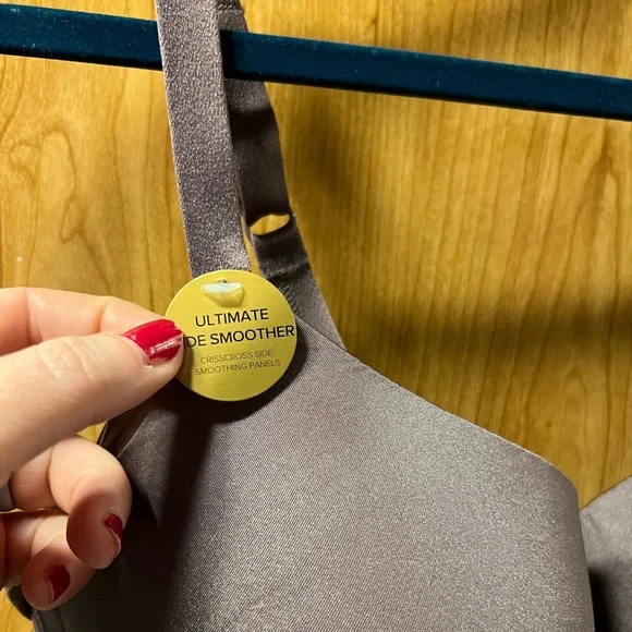 NWT WACOAL Ultimate Side Smoother T-Shirt Bra Sparrow Colored Size 38DDD ๐ - Picture 6 of 15